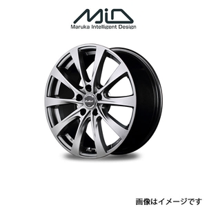 MID ユーロスピード F10 アルミホイール 1本 イプサム 20系(15×6J 5-114.3 INSET45 メタリックグレー)EUROSPEED F10