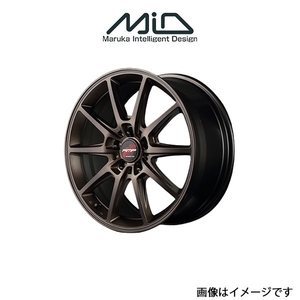 MID RMPレーシング R25 アルミホイール 1本 レガシーツーリングワゴン BR系(17×7J 5-100 INSET48 クラシカルブロンズ)RMP RACING R25