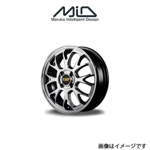 MID RMP 820F アルミホイール 1本 タント LA600S/LA610S(15×4.5J 4-100 INSET45 ハイパーメタルコート/ミラーカット)