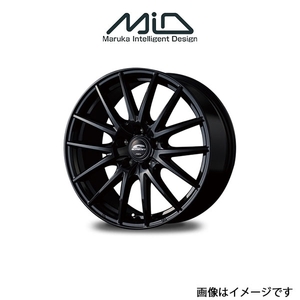 MID シュナイダー SQ27 アルミホイール 1本 フォレスター SJ系(16×6.5J 5-100 INSET47 メタリックブラック)SCHNEIDER SQ27