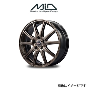 MID ファイナルスピード GRボルト アルミホイール 1本 アルティス 70系(17×7J 5-114.3 INSET38 ハイメタブロンズ)FINALSPEED GR VOLT