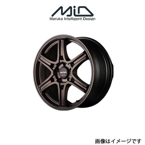 MID RMPレーシング R60 アルミホイール 1本 レガシーツーリングワゴン BR系(17×7J 5-100 INSET48 クラシカルブロンズ)RMP RACING R60