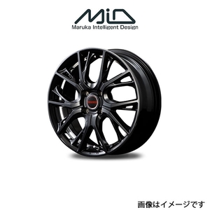 MID ヴァーテックワン グレイブ アルミホイール 1本 ムーブ L150/L160(14×4.5J 4-100 INSET45 ダイヤモンドブラック)VERTEC ONE GLAIVE