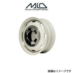 MID ガルシア シスコ アルミホイール 1本 ムーブ LA150S/LA160S(14×4.5J 4-100 INSET45 オールドイングリッシュホワイト)GARCIA CISCO