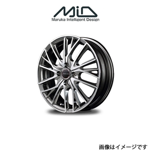 MID ヴァーテックワン ヴァルチャー アルミホイール 1本 ミラアヴィ L250/L260(14×4.5J 4-100 INSET45 シルバー)VERTEC ONE VULTURE