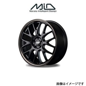 MID RMP 820F アルミホイール 1本 ヴァンガード 30系(18×7J 5-114.3 INSET48 セミグロスブラック/デュアルポリッシュ/ブロンズクリア)