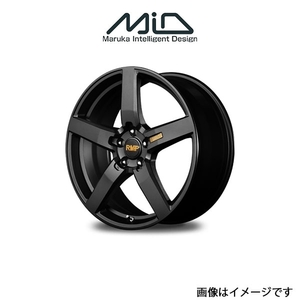 MID RMP 050F アルミホイール 1本 クラウン 200系(18×8J 5-114.3 INSET42 セミグロスガンメタ)