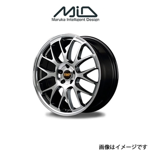 MID RMP 820F アルミホイール 1本 マークX ジオ 10系(18×8J 5-114.3 INSET42 ハイパーメタルコート/ミラーカット)