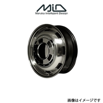 MID ガルシア シスコ アルミホイール 1本 ハイラックスサーフ 210系(17×8J 6-139.7 INSET20 メタリックグレーポリッシュ)GARCIA CISCO_画像1