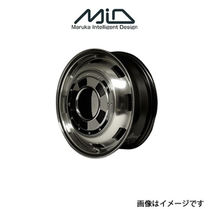 MID ガルシア シスコ アルミホイール 1本 ハイラックスサーフ 210系(17×8J 6-139.7 INSET20 メタリックグレーポリッシュ)GARCIA CISCO