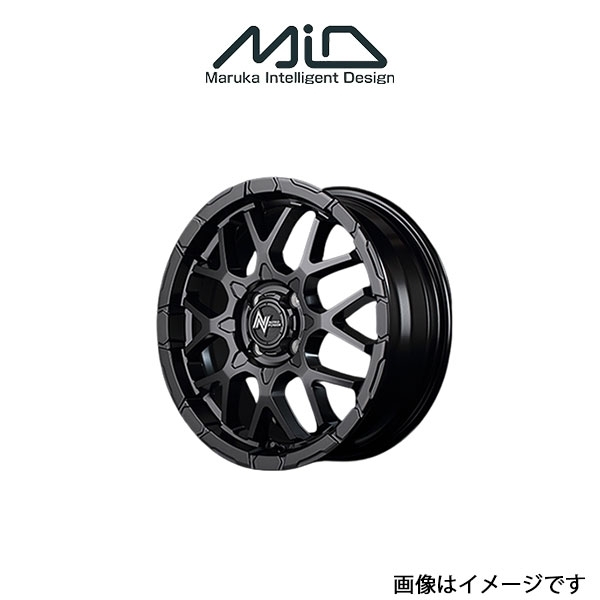 MID ナイトロパワー M28バレットKC アルミホイール 1本 スペーシア/スペーシアカスタム MK系(15×5J 4-100 INSET48 セミグロス)NITRO POWER