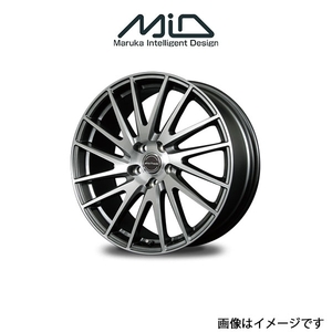 MID レフィナーダ モーション1 アルミホイール 1本 C-HR 50/10系(19×8J 5-114.3 INSET45 ブラッシュドフィニッシュ)LEFINADA MOTION1