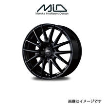 MID シュナイダー SQ27 アルミホイール 1本 アベンシス 250系(16×6.5J 5-100 INSET47 メタリックブラック)SCHNEIDER SQ27_画像1