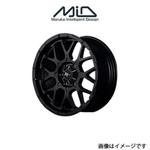 MID ナイトロパワー M28バレット アルミホイール 1本 NV350キャラバン 25系(17×6.5J 6-139.7 INSET48 セミグロスブラック)NITRO POWER_画像1