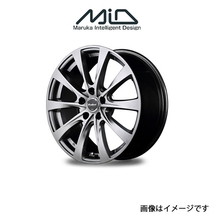 MID ユーロスピード F10 アルミホイール 1本 アリオン/プレミオ 260系(16×6.5J 5-100 INSET48 メタリックグレー)EUROSPEED F10_画像1