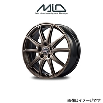 MID ファイナルスピード GRボルト アルミホイール 1本 エスティマ 50系(17×7J 5-114.3 INSET48 ハイメタブロンズ)FINALSPEED GR VOLT_画像1