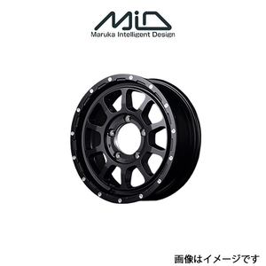 MID ナイトロパワー M10パーシングJ アルミホイール 1本 ジムニー 64系(16×5.5J 5-139.7 INSET20 セミグロスブラック)NITRO POWER