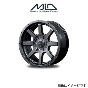 MID ロードマックス マッドライダー アルミホイール 1本 FJクルーザー 15系(17×7.5J 6-139.7 INSET25 メタリックグレー)ROADMAX MUDRIDER