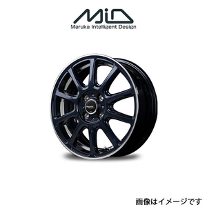 MID ラピッドパフォーマンス ZX10 アルミホイール 1本 クロスビー 71系(16×6J 4-100 INSET42 ADブルー)RAPID PERFORMANCE