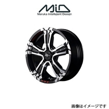 MID ナイトロパワー クロスクロウ GE アルミホイール 1本 シーマ 50系(17×7J 5-114.3 INSET40 ブラックメタリック) NITRO POWER CROSSCLAW_画像1