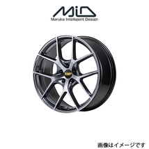 MID RMP 025FRN アルミホイール 1本 フェアレディZ 34系(18×8J 5-114.3 INSET42 リッチノワール)_画像1