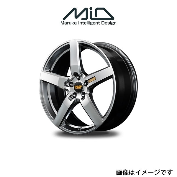 MID RMP 050F アルミホイール 1本 CR-V RM1/RM4(17×7J 5-114.3 INSET48 ハイパーメタルコート/ミラーカット)