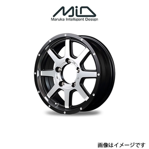 MID ロードマックス WF8 アルミホイール 1本 ジムニー 23系(16×5.5J 5-139.7 INSET22 セミグロスブラック)ROADMAX