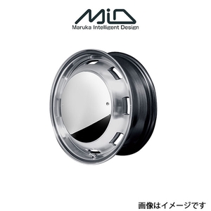 MID ガルシア シスコムーン アルミホイール 1本 AZワゴン MJ23S(14×4.5J 4-100 INSET45 メタリックグレーポリッシュ)GARCIA CISCOMOON