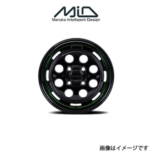 MID ガルシア シスコ アルミホイール 1本 フレアクロスオーバー MR52S/MR92S(15×4.5J 4-100 INSET45 グリーン)GARCIA CISCOPOP