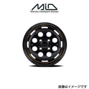 MID ガルシア シスコ アルミホイール 1本 フレアクロスオーバー MR52S/MR92S(14×4.5J 4-100 INSET45 イエロー)GARCIA CISCOPOP