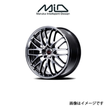 MID ヴァーテックワン EXE10 Vセレクション アルミホイール 1本 アウトランダー PHEV GG系(17×7J 5-114.3 INSET40 ブラック)VERTEC ONE_画像1