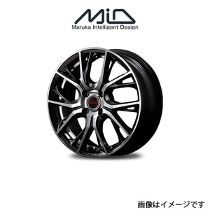 MID ヴァーテックワン グレイブ アルミホイール 1本 ミラージュ A05A/A03A(15×5.5J 4-100 INSET43 ブラック)VERTEC ONE GLAIVE