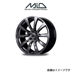 MID レフィナーダ モーション2 アルミホイール 1本 SC 40系(18×8J 5-114.3 INSET45 ハイパーダークシルバー)LEFINADA MOTION2