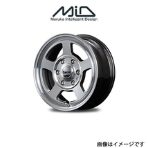 MID ガルシア シカゴ5 アルミホイール 4本 ハイエース/レジアスエース 200系(16×6.5J 6-139.7 INSET38 メタリックグレー)GARCIA CHICAGO5_画像1