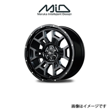 MID ナイトロパワー H6スラッグ アルミホイール 4本 ライズ 200系(17×6.5J 4-100 INSET45 セミグロスブラック)NITRO POWER H6 SLUG_画像1