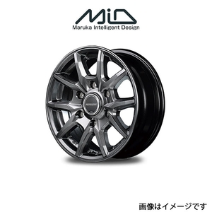 MID ロードマックス KG25 アルミホイール 4本 ハイエース/レジアスエース 200系(15×6J 6-139.7 INSET33 メタリックグレー)ROADMAX KG25