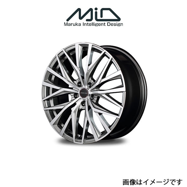 MID ヴァーテックワン アルバトロス アルミホイール 4本 エスティマ 50系(18×7J 5-114.3 INSET48 シルバー)VERTEC ONE ALBATROSS