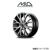 MID ヴァーテックワン アルバトロス アルミホイール 4本 ワゴンR MH35/MH55(14×4.5J 4-100 INSET45 シルバー)VERTEC ONE ALBATROSS_画像1