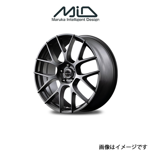 MID レフィナーダ モーション3 アルミホイール 4本 クルーガー 20系(17×7J 5-114.3 INSET40 ハイパーメタルコート)LEFINADA MOTION3
