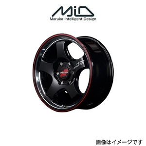 MID RMPレーシング R05HC アルミホイール 4本 ハイエース/レジアスエース 200系(17×6.5J 6-139.7 INSET38 ブラックライン)RMP RACING