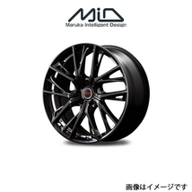 MID ヴァーテックワン グレイブ アルミホイール 4本 キックス 15系(17×7J 5-114.3 INSET50 ダイヤモンドブラック)VERTEC ONE GLAIVE_画像1