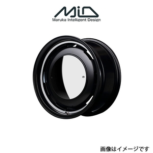 MID ガルシア シスコムーン アルミホイール 4本 プレオプラス LA300F/LA310F(14×4.5J 4-100 INSET45 セミグロスブラック)GARCIA CISCOMOON