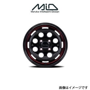 MID ガルシア シスコ アルミホイール 4本 ステラ/ステラカスタム LA100F/LA110F(14×4.5J 4-100 INSET45 レッド)GARCIA CISCOPOP