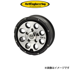 4x4エンジニアリング エアージー マッシヴ アルミホイール4本 ジムニー JA/JB系(16×5.5J 5-139.7 INSET22)4×4 Engineering Air/G Massive