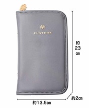 即決★クレイサス CLATHAS クリアポケット付き バインダーケース steady. 2022年2月号付録 新品未開封品★送198～_画像5