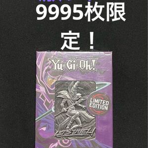 【希少・限定品】遊戯王 ブラックマジシャン metaluカード 鉄製カード 発行枚数9995枚