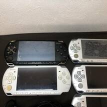 【MH-6568】中古品 SONY ソニー PSP 10台セット PSP-2000×3台 PSP-3000×5台 PSP-3001×2台 充電器2個付属_画像2