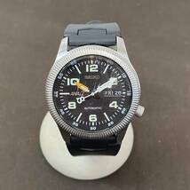 【MH-6521】中古品 SEIKO セイコー 7S26-0620 ANA パイロットウォッチ 自動巻き デイデイト 稼働品 パイロット限定_画像2