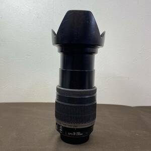 【MH-6267】中古現状品 Canon キャノン EFS 18-200mm カメラ レンズ IMAGE STABILIZER フード付き