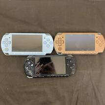 【MH-6726】中古品 SONY ソニー PSP 11台セット PSP-2000×3台 PSP-3000×8台 充電器2個付属_画像6